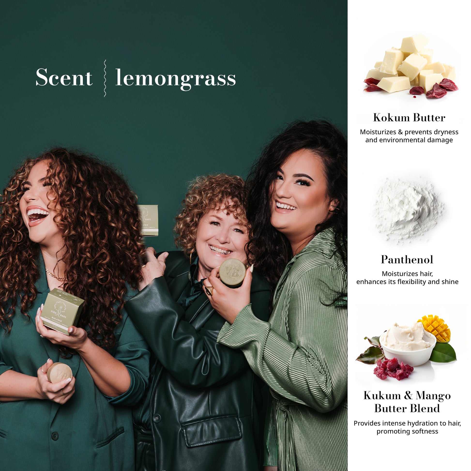 Lemongrass scent - Balance Set - Vida Bars